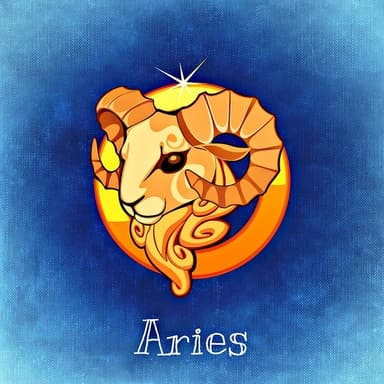 Aries zodiac sign artwork