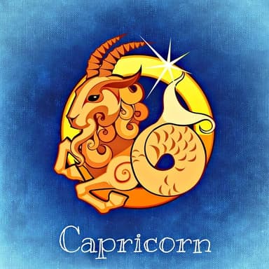 Capricorn zodiac sign artwork