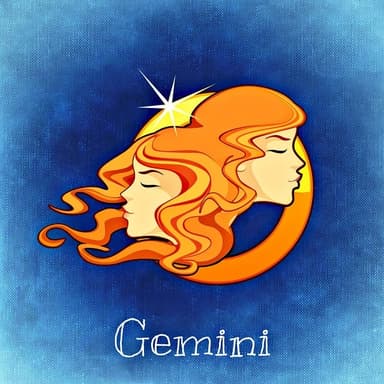 Gemini zodiac sign artwork