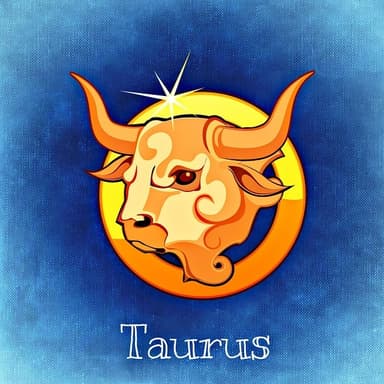 Taurus zodiac sign artwork
